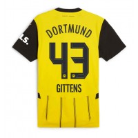 Borussia Dortmund Jamie Bynoe-Gittens #43 Fotballklær Hjemmedrakt 2024-25 Kortermet